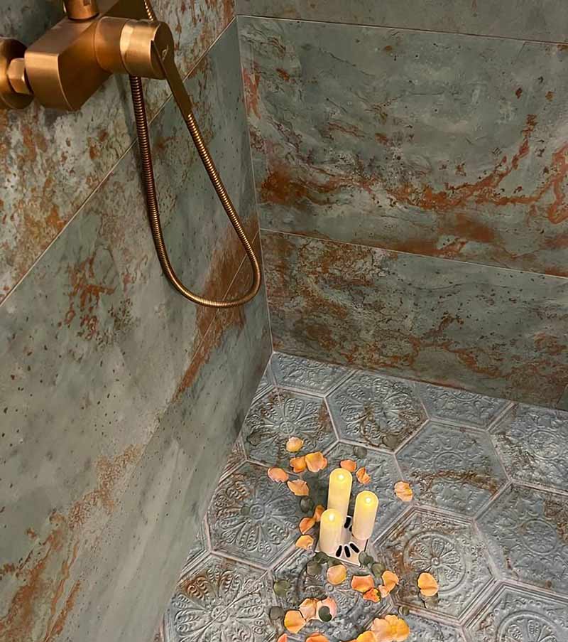 La salle de bain d'un institut à Béziers
